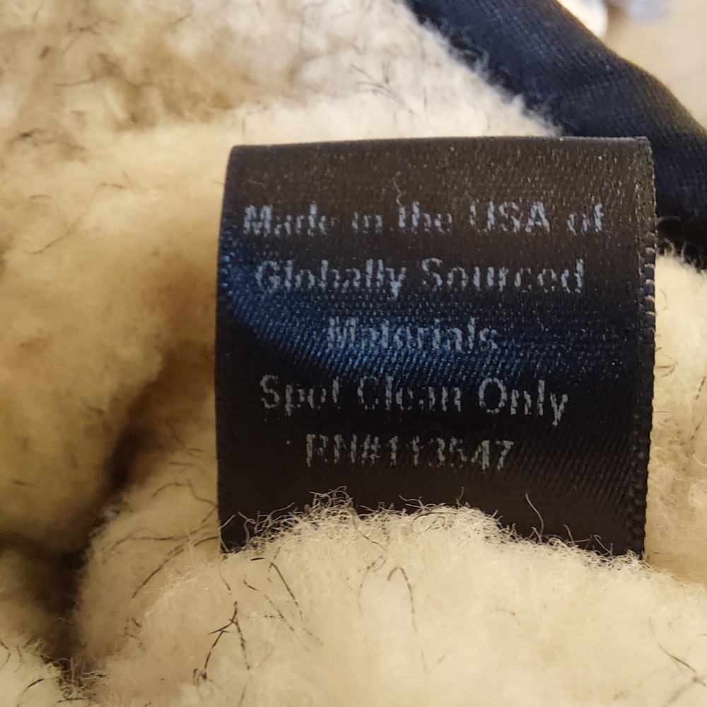 NEW! Stormy Kromer Ida's Mittens Wool & Leather Sherpa-lined Chacoal Gray Sz XL - Picture 9 of 10